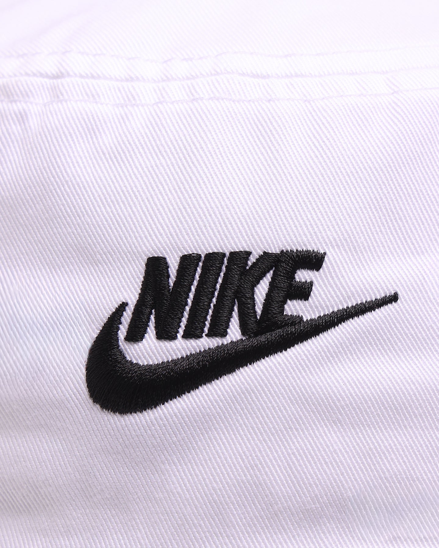 Nike Apex Futura Washed Bucket Hat White/Black