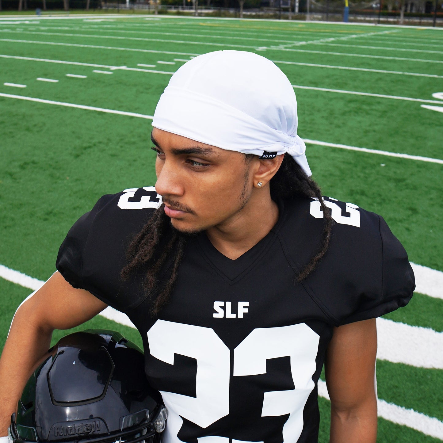 White Sports Durag