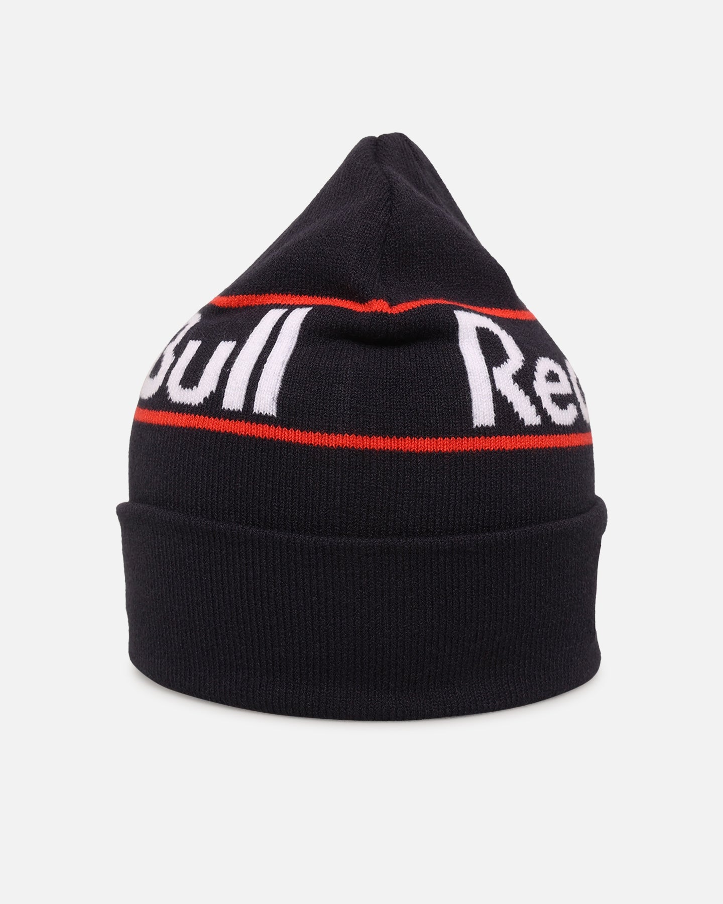 New Era X Red Bull Racing Team Wordmark Cuff Knit Beanie Dark Blue
