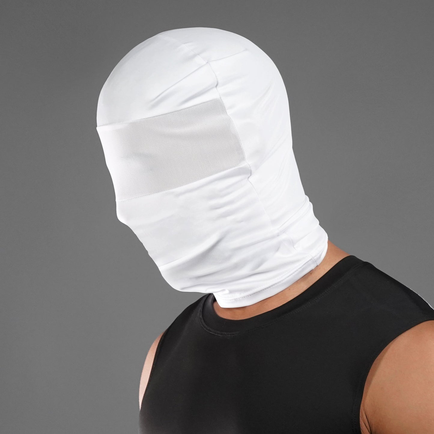 White Head Bag Mask