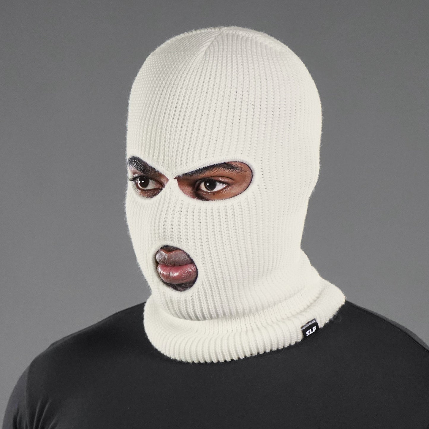 White Ski Mask