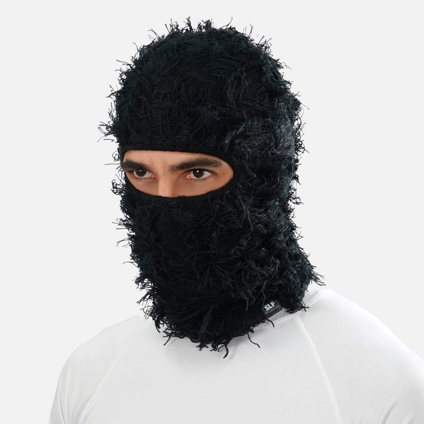 Black Goat's Wool Shiesty Mask