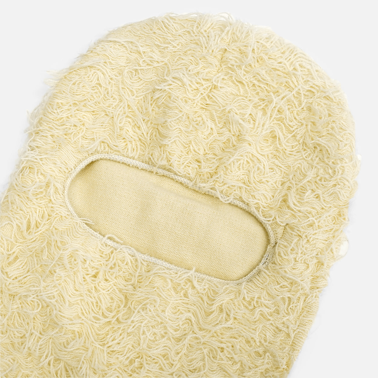 Ivory Goat's Wool Shiesty Mask