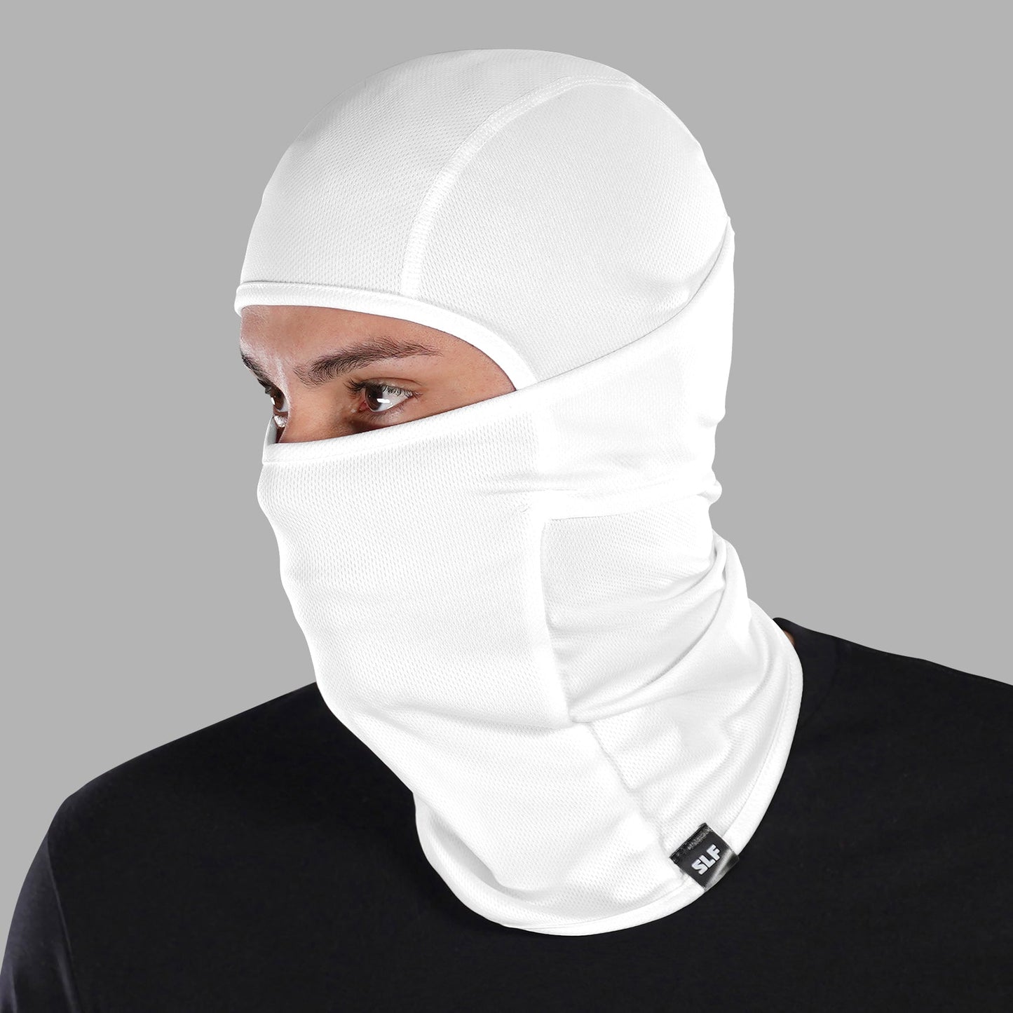 White Loose-fitting Shiesty Mask
