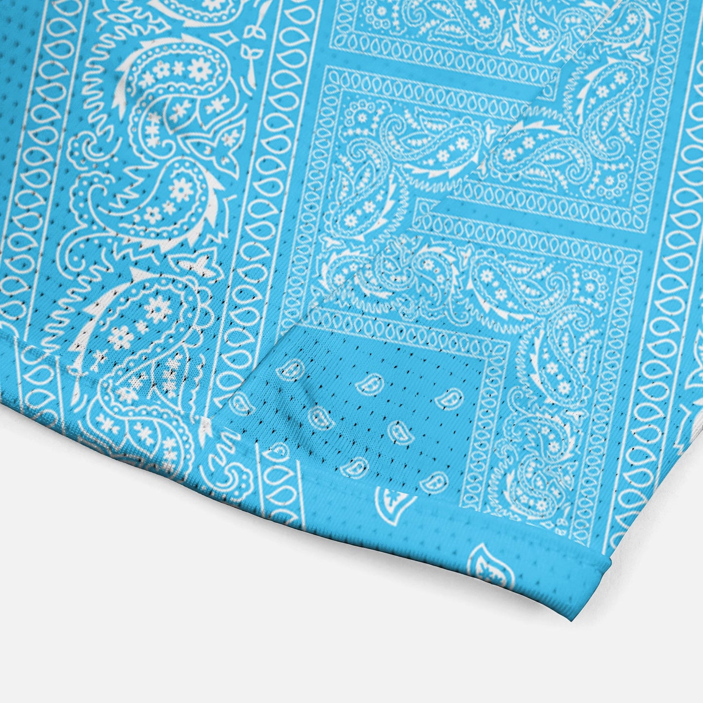 Sky Blue Classic Bandana Loose-Fitting Balaclava