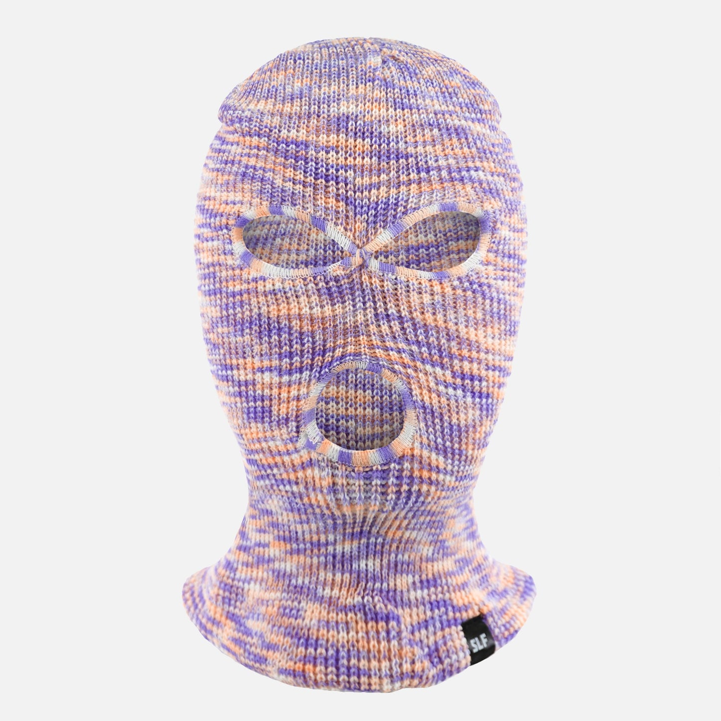 Soft Purple Orange Ski Mask