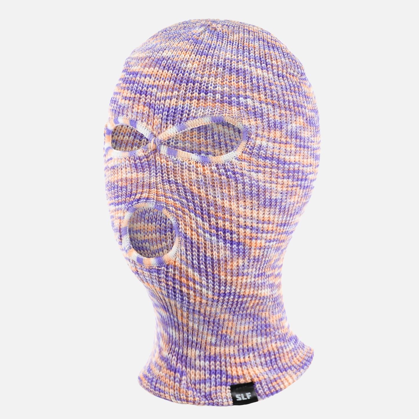 Soft Purple Orange Ski Mask