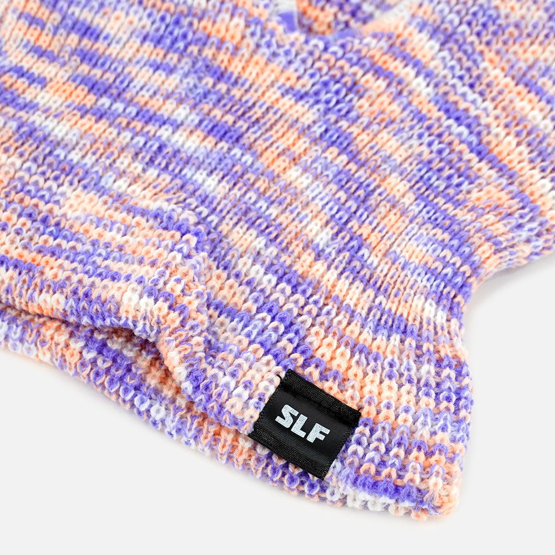 Soft Purple Orange Ski Mask
