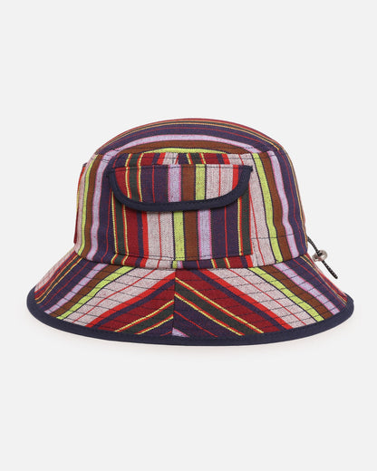 Kangol Multi Color Stripe Bucket Hat Multi
