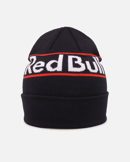 New Era X Red Bull Racing Team Wordmark Cuff Knit Beanie Dark Blue