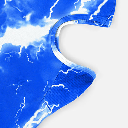 Blue Lightning Kids Shiesty Mask