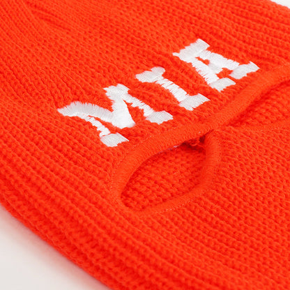 MIA Hot Orange Ski Mask