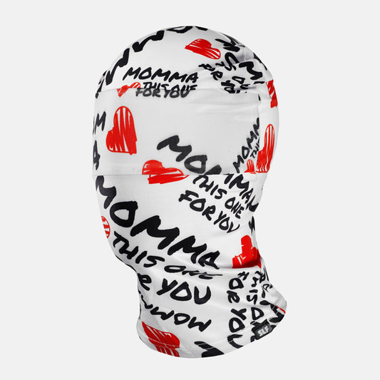 Momma Pattern Head Bag Mask