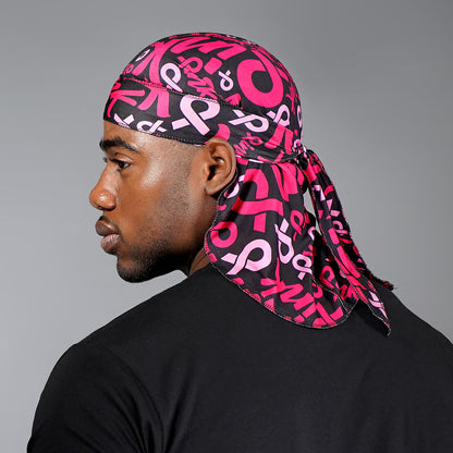 Pink Ribbon Pattern Sports Durag