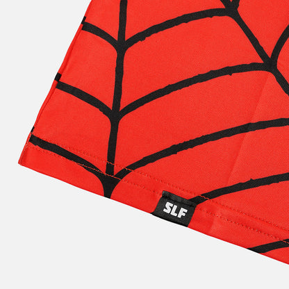 Red Web Shiesty Mask