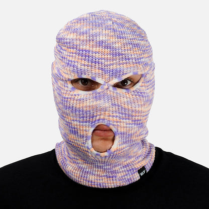 Soft Purple Orange Ski Mask